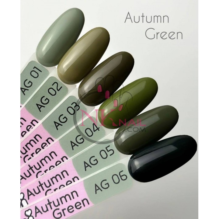 Гель-лак Toki Toki Autumn Green №01 5 мл TPO free